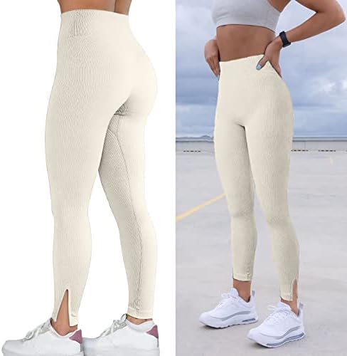 Treino de levantamento de bunda leggings para mulheres controle de barriga opaca calça de ioga macio jeggings melandela