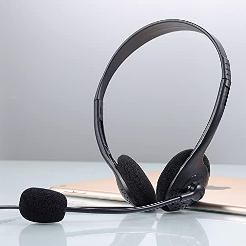Fones de ouvido da CN-Outlet School com microfone 50 pacote em fones de ouvido estéreo descartáveis ​​por atacado a granel para