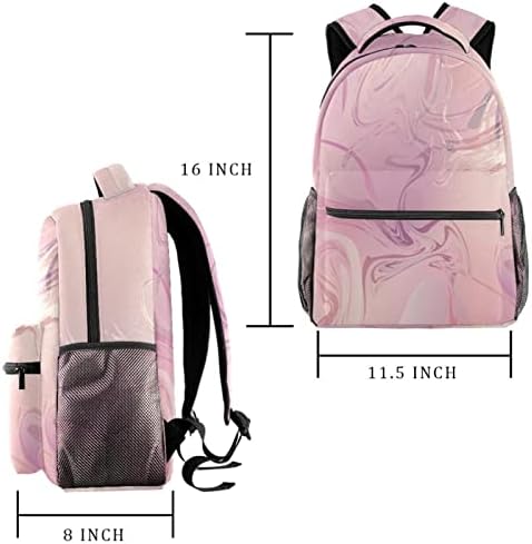 Mochila de laptop VBFOFBV, mochila elegante de mochila de mochila casual bolsa de ombro para homens, Mulheres, padrão de mármore