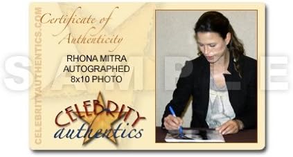 Rhona Mitra autografou 8x10 Duotone Photo