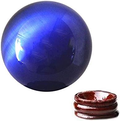 Feng Shui 1,6 Quartzo Natural Bola de Cristal Cristal - Feng Shui Crystal Ball para riqueza e proteger a casa