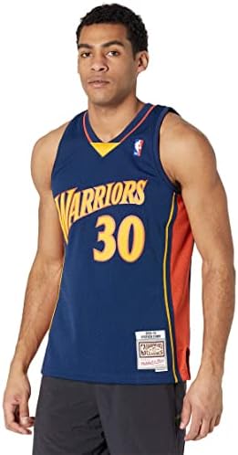Mitchell e Ness NBA Swingman Road Jersey Warriors 09 Steph Curry