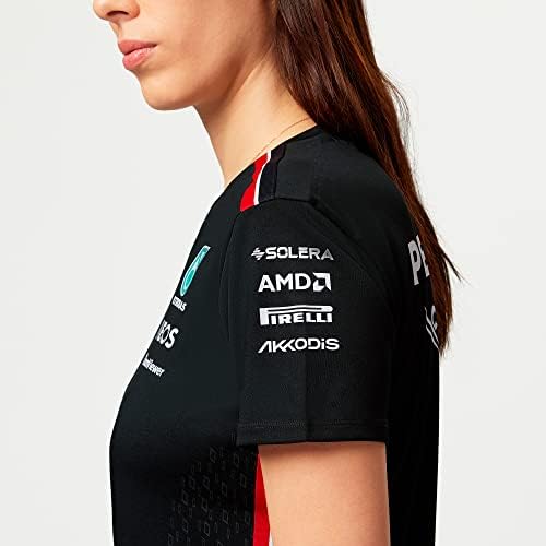 Mercedes AMG Petronas Fórmula 1 Team - T -shirt da equipe feminina 2023