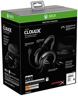 Fone de ouvido Hyperx Cloudx Pro Gaming para Xbox One/Pc, preto