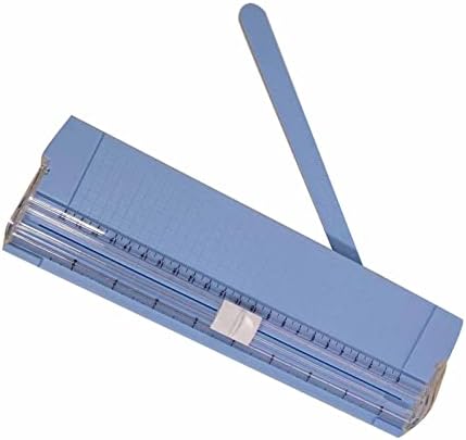 Pequeno cortador de papel aparador de papel com escala para fotos cartão de corte padrão DIY Scrapbook