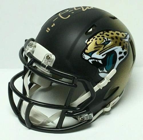 Marqise Lee assinou Jacksonville Jaguars Mini -Helmet PSA 8A23445 - Mini capacetes autografados da NFL