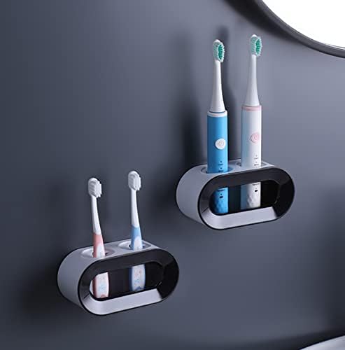 Cxyhmg de dentes elétrico por escova, acessórios de banheiro montados na parede para crianças e chuveiro em família.