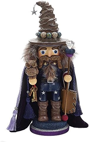 Kurt Adler 15 Hollywood Wizard Nutcracker com coruja