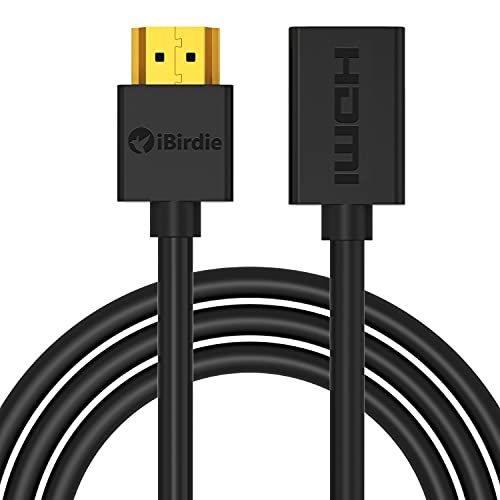 Cabo de extensão Ibirdie HDMI 3 pés - 4K HDMI Extender - masculino para feminino