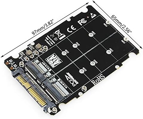 Conectores P82F M.2 SSD para U.2 Adaptador 2 em 1 M.2 NVME SATA-BUS NGFF SSD para PCI-E U.2 SFF-8639 PCIE M2 Conversor para