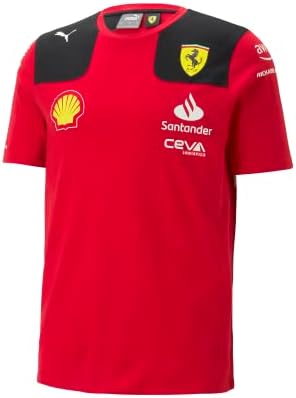 Scuderia Ferrari - 2023 Charles Leclerc Team T -Shirt - Men - Red