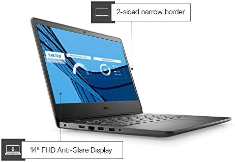 Dell Vostro 3401 Laptop de negócios, notebook da 10ª geração I3-1005G1, laptop de exibição de 14 polegadas, 16 GB DDR4