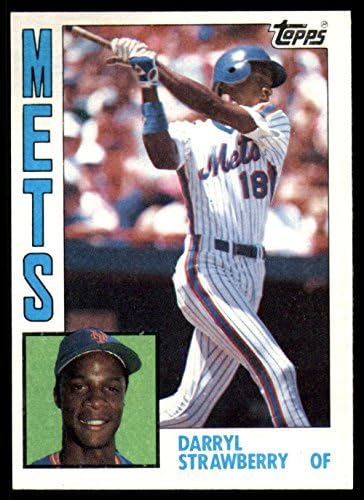1984 Topps Baseball #182 Darryl Strawberry RC ROOKIE CART