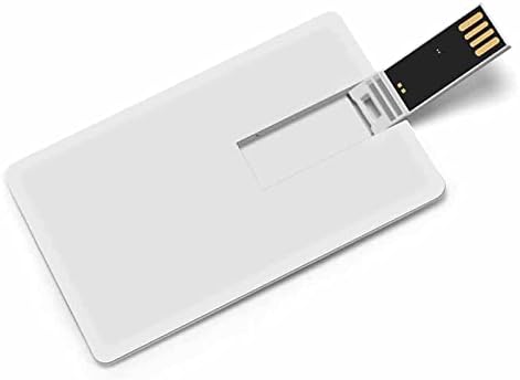 Cartão de crédito de círculos psicodélicos USB Flash Flash Memory Stick Stand Storage Drive 64g