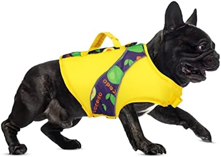 Coletes salva -vidas queenmore para cães, 2022 Jackets salva -vidas super flutuantes de verão, imprimindo preservador de vida