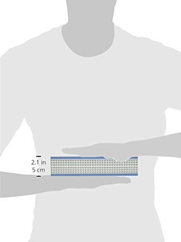 Pano de vinil reposicionável Brady WM-67-PK, preto em números sólidos, placa de marcador de fio de números sólidos