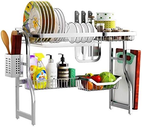 Pias de Fehun, rack de prato, cozinha de secar rack rack rack de utensílios de mesa de mesa Organizador