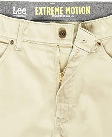 Lee Men Motion Extreme Straight Fit 5 Pocket Pocket