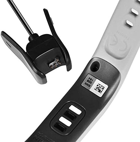 Exmrat Compatível com Garmin VivoSmart 4 Carregador, 1m/3,3ft carregador USB Clipe de cabo para Garmin VivoSmart 4