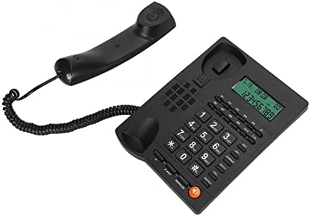 Telefone fixo com fio de desktop da EDOSSA para o restaurante de hotel em casa dos EUA Id ID de chamadas Telefone para casa