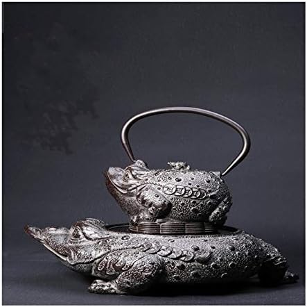Pote de chá Nlywb, dragão de bule de ferro fundido japonês e chaleira, bule com infusser 1000ml 34 onças de madeira de madeira, b, b