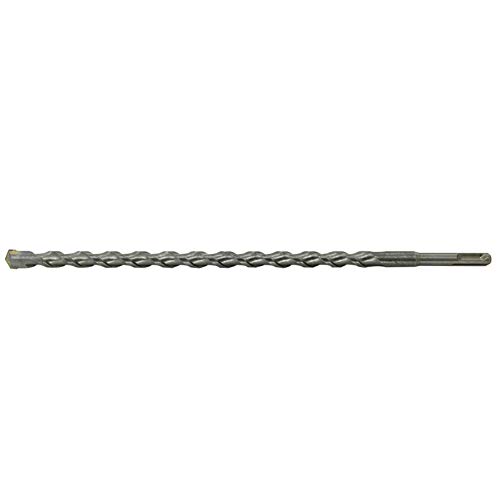 HEGEBECK 14mm x 350mm Bit de broca de alvenaria, hastes redondas de 6 mm de gorbo de 6 mm para broca de SDS mais impacto, com dureza