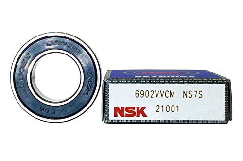 NSK 6902-2RS Rolamentos de vedação de borracha dupla 15x28x7mm Rolamentos de velocidade mais alta