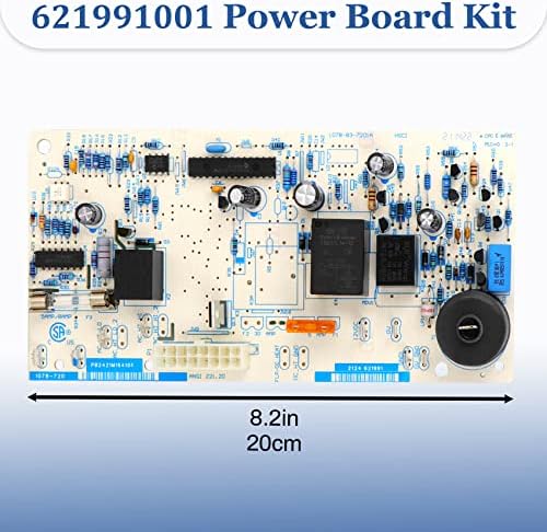 621991001 Placa de circuito de potência do RV para o kit Norcold N611/N610/N811/N810, 621991001, substituição perfeita para