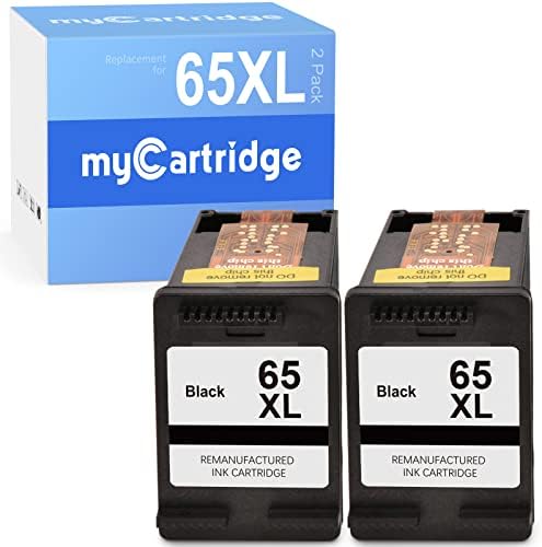 MyCartridge 65xl Substituição de cartucho de tinta remanufaturada preta para HP 65xl 65 XL N9K04AN Trabalho com HP DeskJet 3755