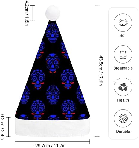 Fashion Skull Pattern Christmas Hat Chap