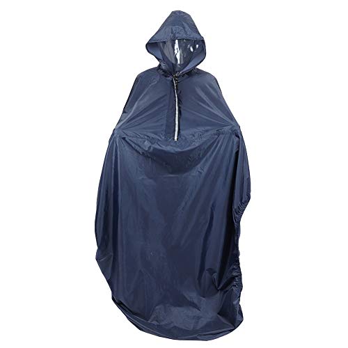 Poncho de chuva para cadeira de rodas, cadeira de rodas Poncho à prova d'água de cadeira de rodas com capuz para adultos Tampa de