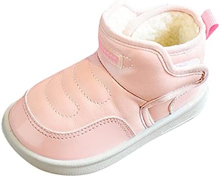 Sapatos bebês botas de criança moda moda de fundo macio sapatos de criança e veludo grosso não deslizamento de sapatos