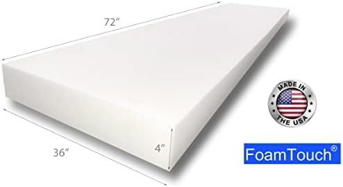 FOAMTOUCH 4 x 36 x 72 Almofada de espuma