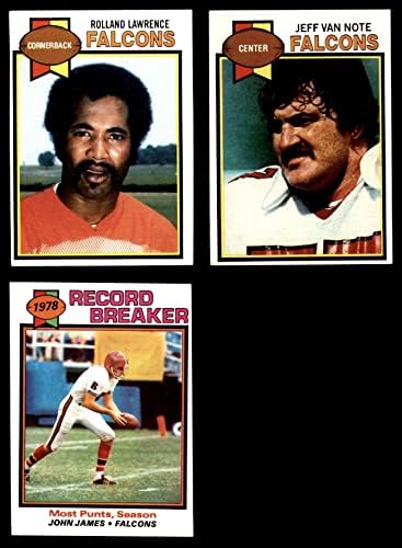 1979 Topps Atlanta Falcons Team Set Atlanta Falcons Ex+ Falcons