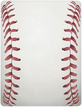 Playard Sheet, Folha de berço de beisebol para colchões de berço e criança padrão, 28x52 polegadas H040300
