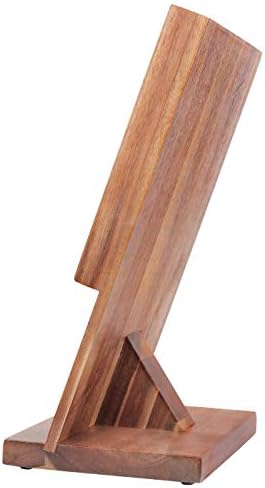 Route83 Magnetic Block Stand Solid Acacia Wood com ímãs super fortes