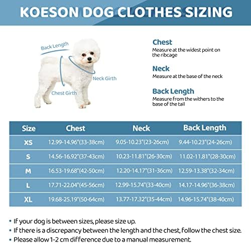 Traje de recuperação de cães de koesson para esterilização feminina, traje de recuperação de cirurgia para cães pequenos