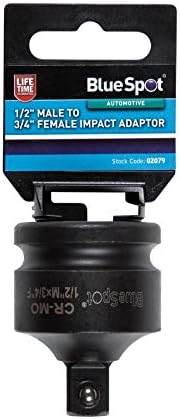 Blue Spot 02079 Bluespot 3/4 fêmea a 1/2 Adaptador de impacto masculino
