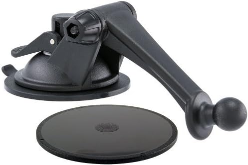Navitech 80mm Adesivo Circular Universal Disc Disc Compatível com o uso com copos de sucção de pára -brisas compatíveis com o Garmin