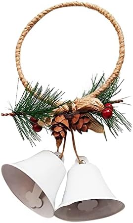 Conjunto de vidro Conjunto de natal decoração de sino pingente de árvore de natal pingente de Natal Bell Small Decorações suspensas