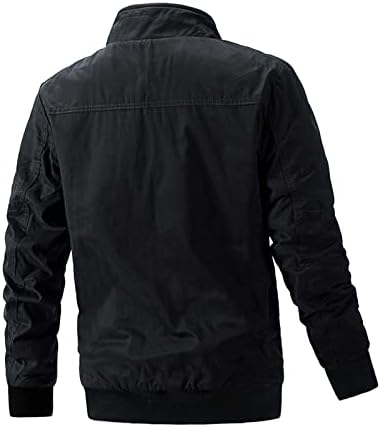 Capuz adssdq zip up para homens, tamanho de tamanho de outono de outono de manga comprida casacos masculinos se encaixam na jaqueta quente grossa.
