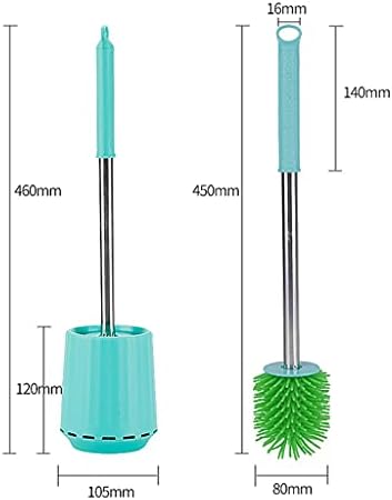Escova de vaso sanitário 2 pc banheiro criativo suprimentos limpos