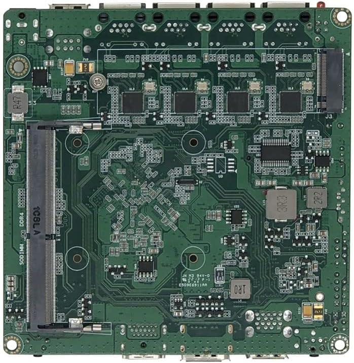 Celeron N4000 Firewall Micro Appliance, Mini PC, Nano PC, Router PC, 4 RJ45 Port DP HDMI AES-NI Compatível com Pfsense Opnsense