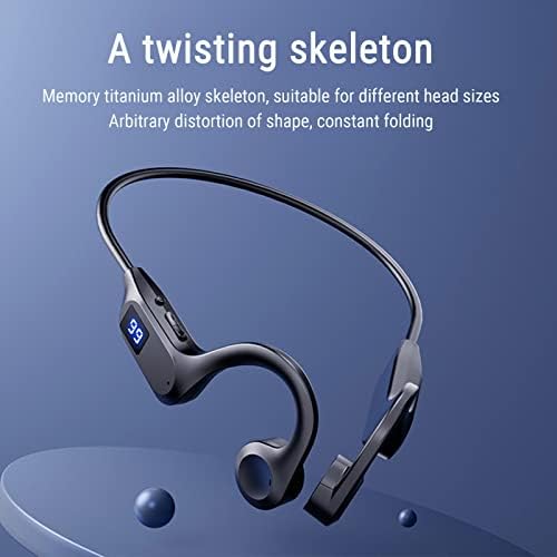 Fones de ouvido sem fio moreSec Bluetooth fones de ouvido aberta bluetooth 5.2 esportes fones de ouvido sem fio com microfone