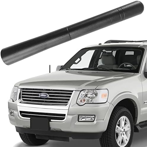 Antena de alumínio curta para Ford Escape, Ford Explorer, antena de rádio de 4,7 polegadas para Ford Escape, Ford Explorer