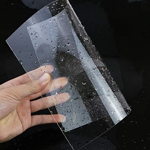 Fireboomoon 10 Pacote de pacote de acrílico transparente transparente Painel de acrílico para substituição de vidro de