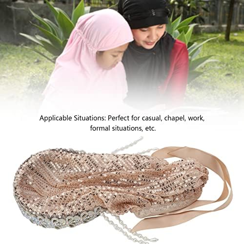 Zerodis hijab para mulheres, elástica elegante lenço flexível sndoly short quente shiest rhinestones arco bandeira muçulmana