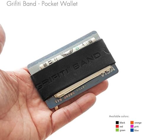 Grifiti Band Joes Landscape Front Pocket Pocket Pocket Super Slim Profile