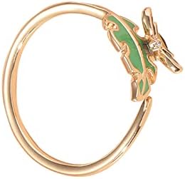 Anéis vintage para mulheres design de moda pequena anel de borboleta aberta fêmea indicável indicável anel de dedo