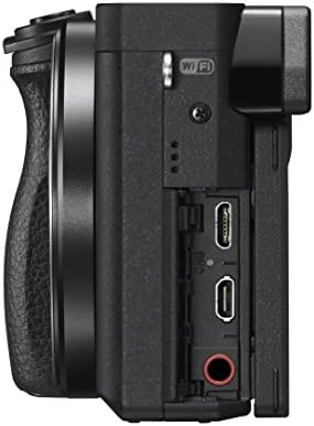 Sony Alpha A6300 Câmera digital sem espelho com E PZ 16-50mm F3.5-5.6 Lente de zoom de potência OSS